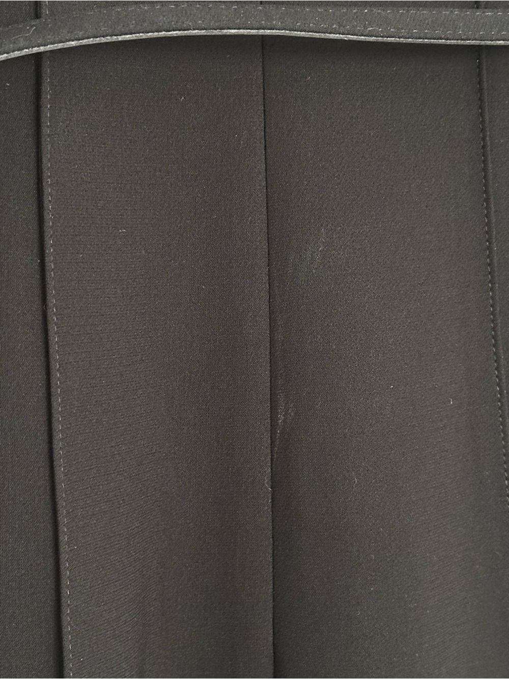 Lafayette 148 New York Black A-Line Dress Size 12 - Picture 8 of 8